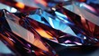 Diamond Brilliance: Shiny Gemstones in Various Colors Representing Luxury and Glamour