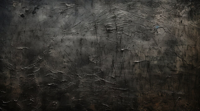 Rustic black wooden textured flooring background