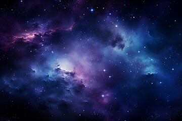 abstract cosmos background. space dark background with fragment of our galaxy