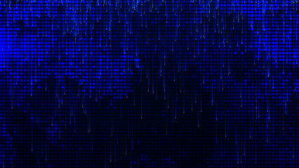 Fototapete - real seamless abstract background of blue squares. abstract gradient background. background for web 