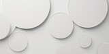 Fototapeta  - A minimalist composition of intersecting circles in various sizes