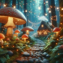 Cozy Magic Wonderful Forest