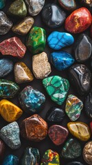  Beach Stones - Colorful Stones