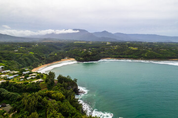 Poster - A Hawaiian beach 