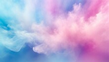 Pastel Pink And Blue Smoke Multicolor Abstract Background Dreamy Motion