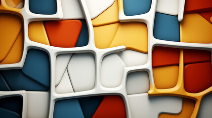 Photo_3D_geometric_abstract_twist_background