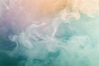 Colorful smoke for an aesthetic minimalism background. Pastel green colored fumes blend seamlessly, creating feminine fragile effect. Color gradients as visually appealing backdrop