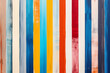 Colorful wallpaper image depicting diferent colorful paint strip shapes	