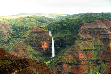 Poster - Waimea canyon in kauai, hawaii 