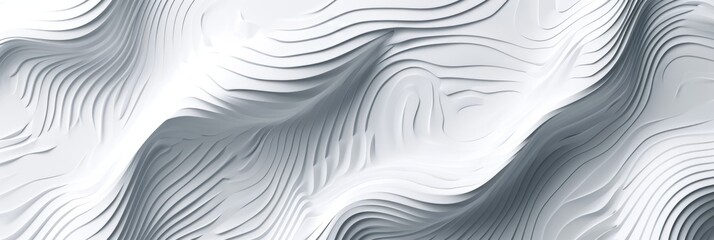 a white and gray wavy pattern Generative AI