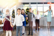 © JackF - Christmas ball - beautifully dressed children dance the Viennese waltz near the New Year tree