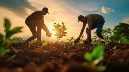 farmer hands hold soil earth sunset. agriculture. Engineer checks soil fertility with argon. business ricks employee land agro company. farmer hands pouring earth sunset. modern agro farm eco. eco