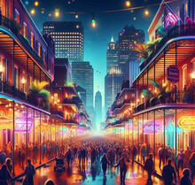 Amazing And Colorful Mardi Gras Day Illustrations