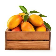 Wall Mural - apricots in a box