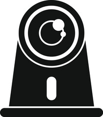 Poster - camera scanner icon simple vector. scan receipt. connection sign design