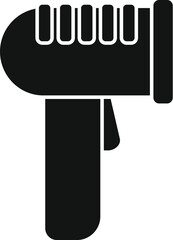 Poster - sign smart bar icon simple vector. coding quick city app. space pda