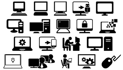 computer icon set PNG transparent