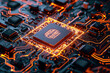 Artificial intelligence microchip CPU process