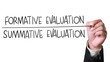© airdone - Formative and Summative Evaluation, business term concept