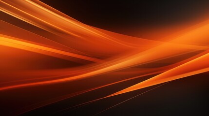 minimal orange lines abstract futuristic tech banner