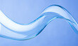 abstact clear glass wave background