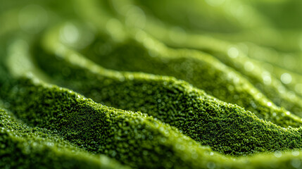 Matcha Green Tea Abstract Background