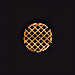  Elegant Waffle Logo Design