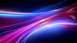 © Derby - Neon speed abstract background, digital abstract background