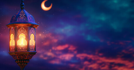 Wall Mural - Elegant Ramadan Lantern
