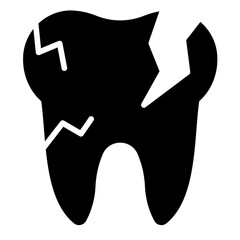 Wall Mural - Tooth Decay icon