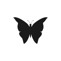 Poster - Butterfly icon isolated on transparent background