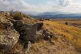 Fototapeta Natura - View of the mountains in Armenia