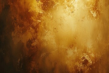 Wall Mural - A painting with a brown and gold background. Suitable for various design projects