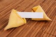 Fortune Cookie with blank label