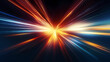 © ma - Glowing shiny lines effect vector background, technology lines background and light effect, 3D rendering