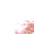 © Tejender - Pink Valentines' day card backgrounds with elements like, pink smoke, red flower, pink flower, heart, cloud, paper cloud, cherry blossom,rose, butterfly