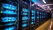 There are many cabinets placed internet data UHD wallpaper