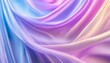 pastel gradient silk fabric abstract floating background with elegant drapery