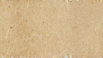 Poster - seamless compressed wood particle board background texture tileable light brown pressed redwood pine or oak fiberboard plywood or osb oriented strand board backdrop pattern 3d rendering