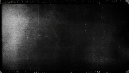 Wall Mural - film grain black scratch grunge damaged texture vintage dirty rough overlay layer background