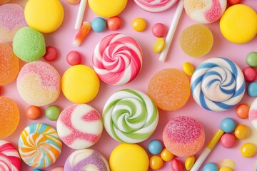 colorful candy background