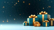 © jiejie - Gift background for birthdays, holiday anniversaries, Valentine's Day and weddings