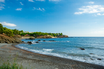 Poster - Llanca to El port de la Selva trail on the Mediterranean shore of Catalonia, Spain	