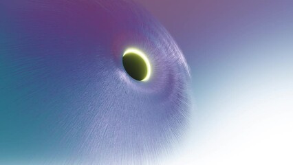 Aufkleber - A digital rendering of an abstract lens, where fluid lines and transparent layers converge to create a captivating and ethereal optical illusion.	
