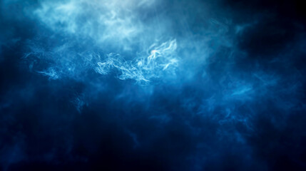Wall Mural - blue background with streaks. a flowing watercolor stain of good quality and light blue streaks, haz