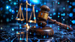Artificial intelligence in the judiciary or justice. Generative AI