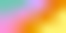 Orange Pink Gradient Background. Blurred Abstract Background. Backdrop Webpage Header Banner Design