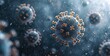 oronavirus causing diseases expert guide to treatments and vaccines, in the style of dark sky-blue