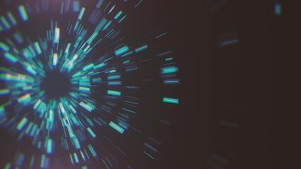 Poster - Abstract Hud Iris Technology Background/ 4k animation of an abstract wallpaper background with hud iris technology circles patterns spinning