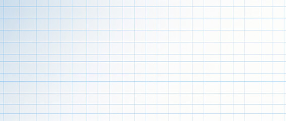 Poster - a white paper with blue grid lines, in the style of minimalistic japanese, gray, simple, clean-lined, graph paper grids